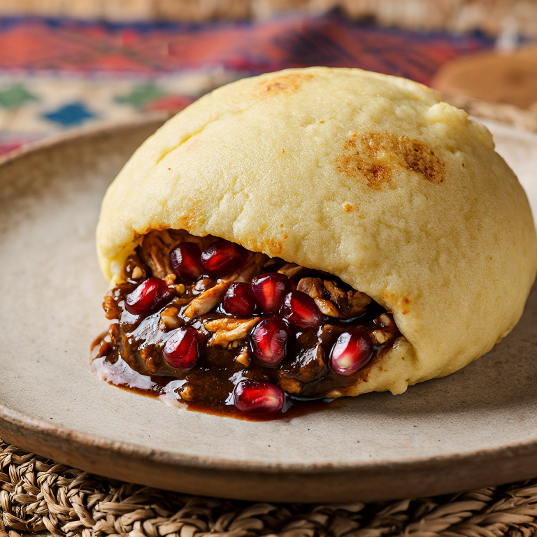 Arepa de Fesenjan: Fusión Persa-Venezolana
