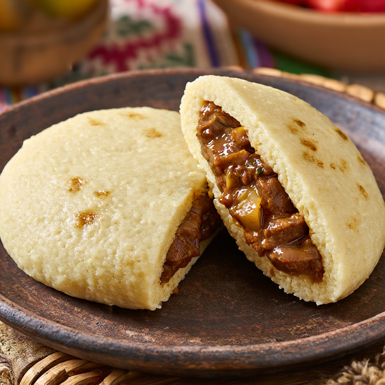 Arepa Irlandesa con Guiso de Cordero y Colcannon