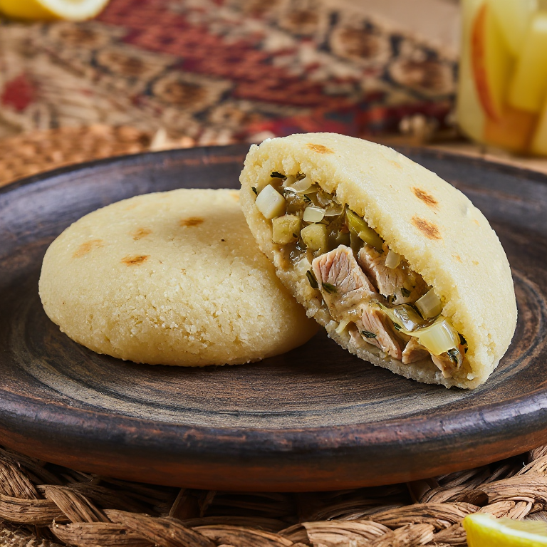 Arepa de Kipper Manx