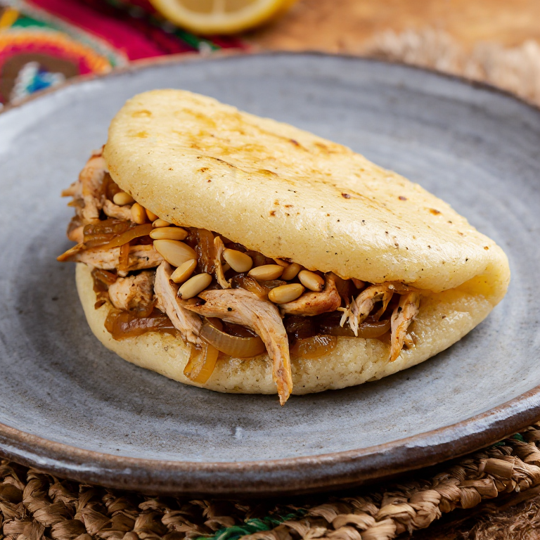 Arepa de Musakhan: Fusión Israelí-Venezolana