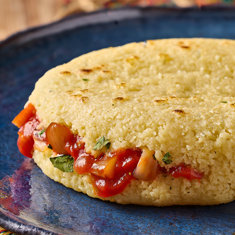 Arepa de Shakshuka del Mar Muerto