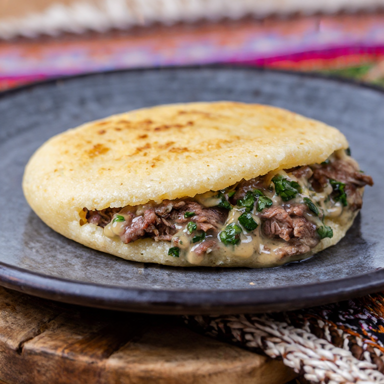 Arepa de Vitello Tonnato