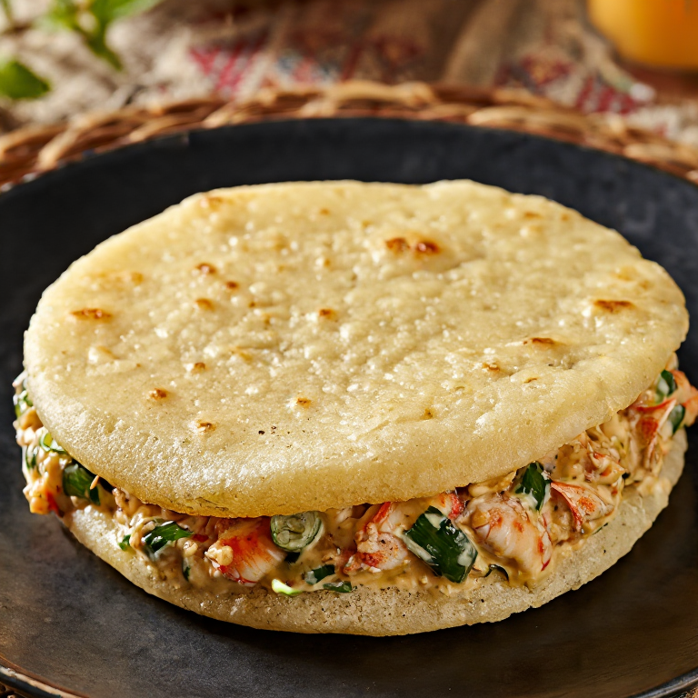Arepa de Cangrejo al Estilo Jersey