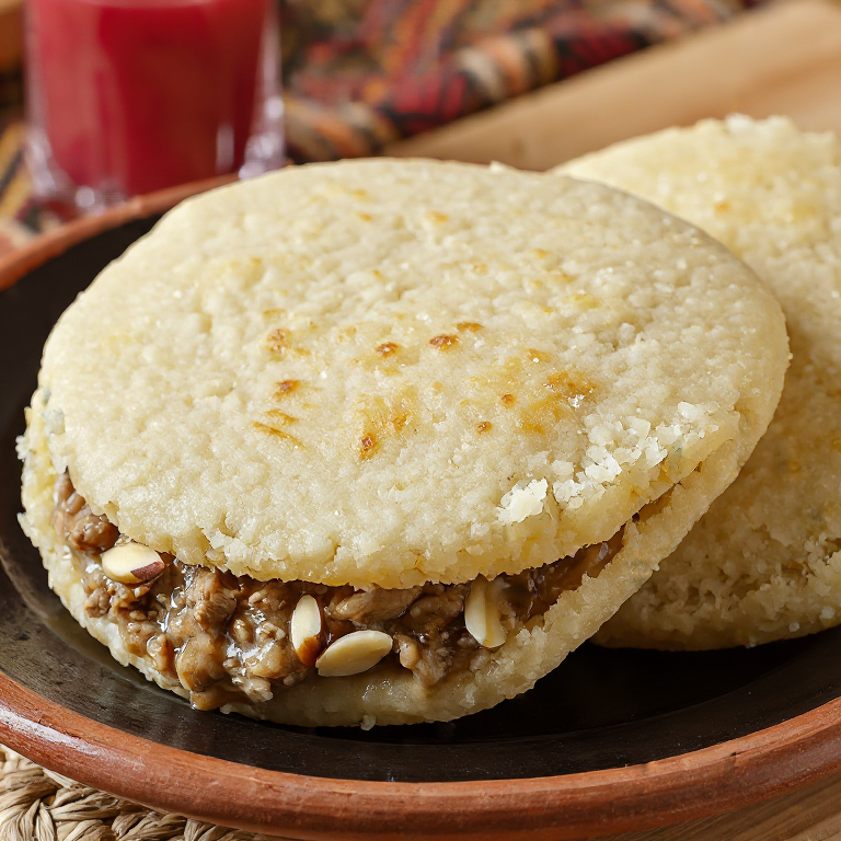 Arepa de Mansaf: La Esencia de Jordania en una Arepa