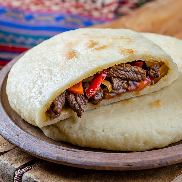 Arepa de Lagman al Estilo Kazajo