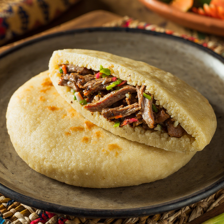 Arepa de Nyama Choma: Fusión Kenya-Venezolana