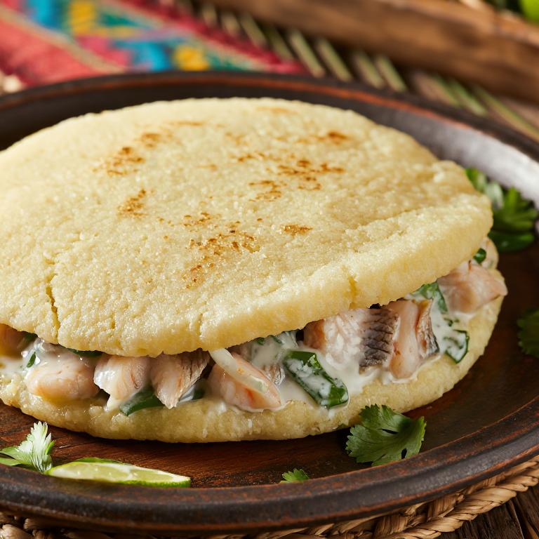 Arepa de Pescado al Coco (Kiribati)