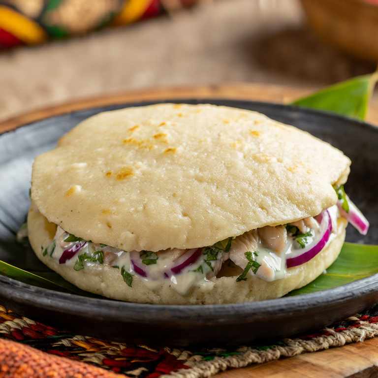 Arepa de Ika Mata: Fusión Kiribatiana