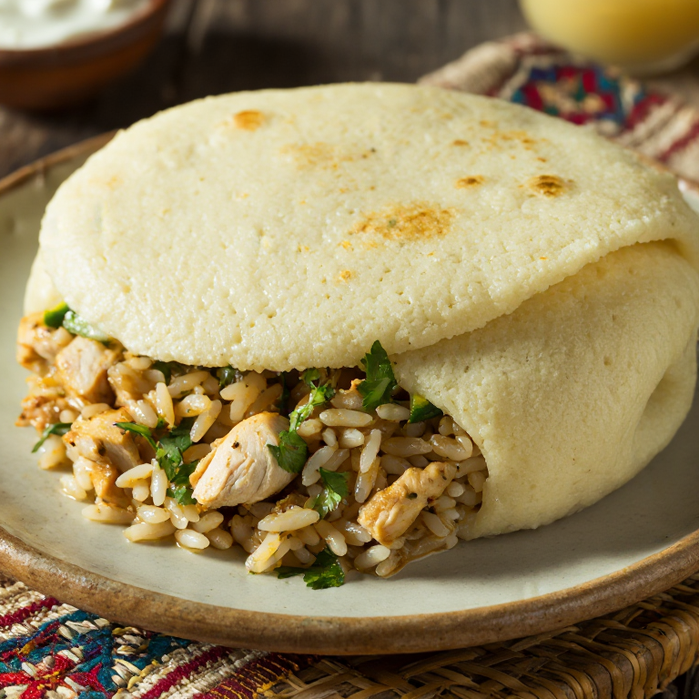 Arepa Machboos: La fusión kuwaití-venezolana