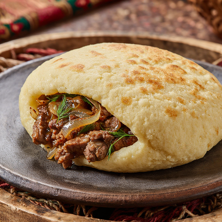 Arepa Kyrgyz de Beshbarmak