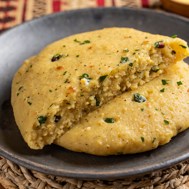Arepa de Likhobe (Samp y Frijoles)