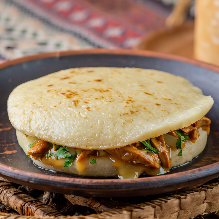 Arepa Satay: Fusión de Kuala Lumpur