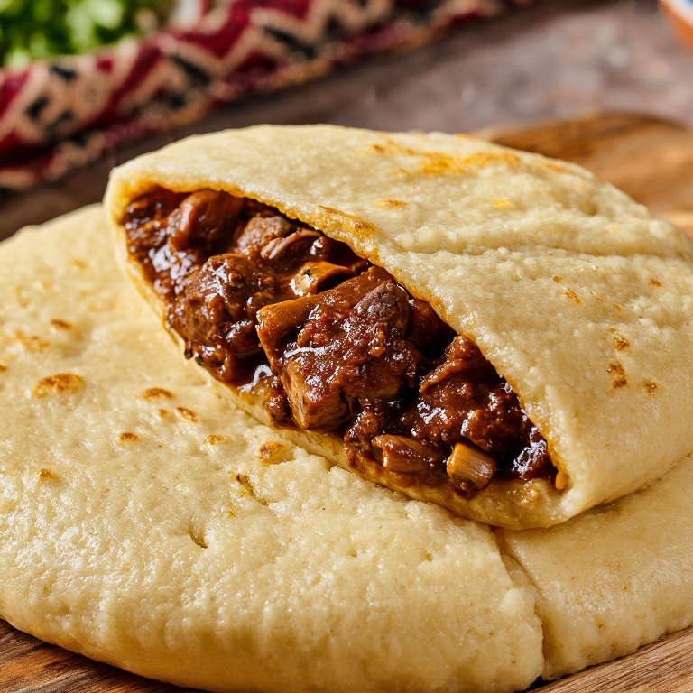 Arepa Maltesa de Estofado de Conejo (Stuffat tal-Fenek)