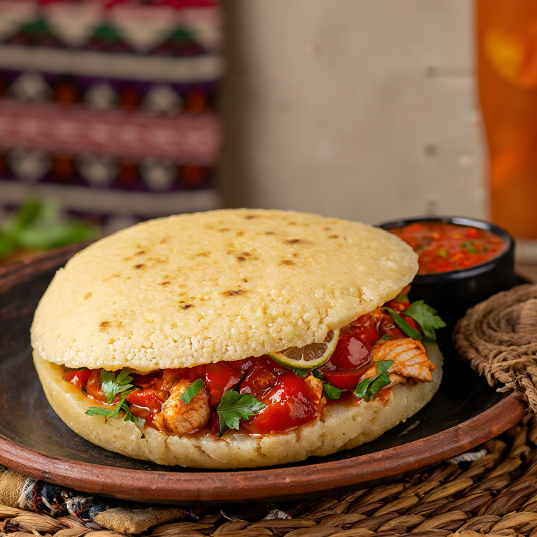 Arepa de Thieboudienne (Estilo Mauritano)