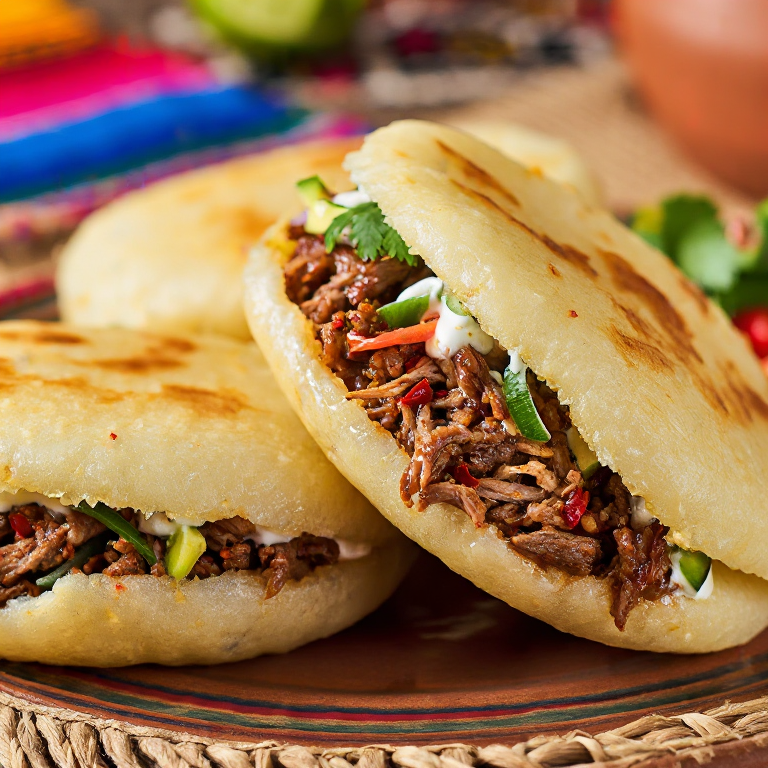Arepas Rellenas de Chilorio Estilo Los Mochis