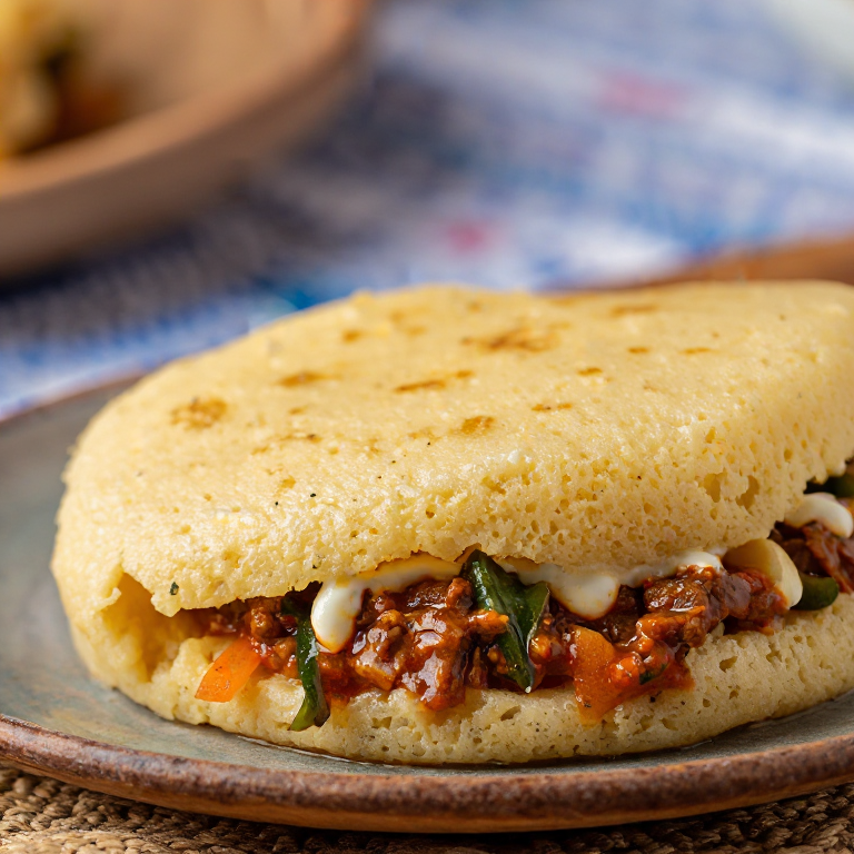 Arepa de Caldillo Durangueño