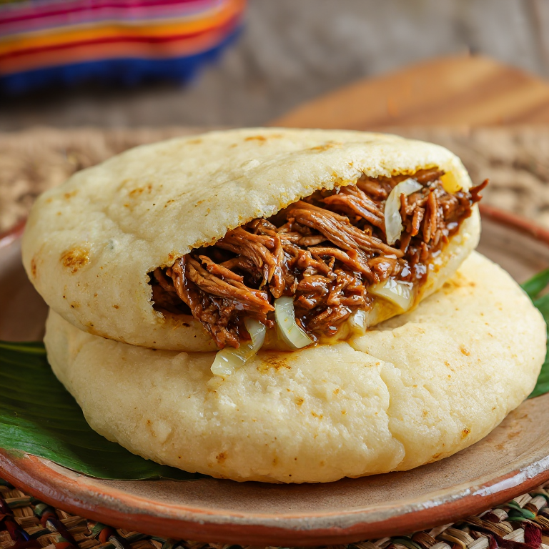 Arepa de Cochinita Pibil