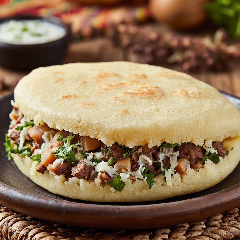Arepa Montenegrina de Cordero (Janjeća Čorba)