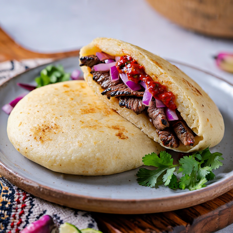 Arepa Kapana: Fusión Namibia-Venezolana