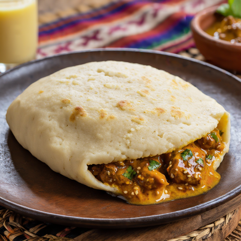 Arepa Momo Nepalí: Fusión Latinoasiática
