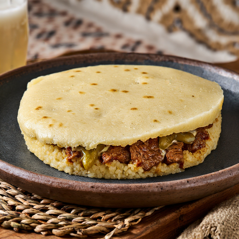 Arepa de Erwtensoep (Sopa de Guisantes Holandesa)