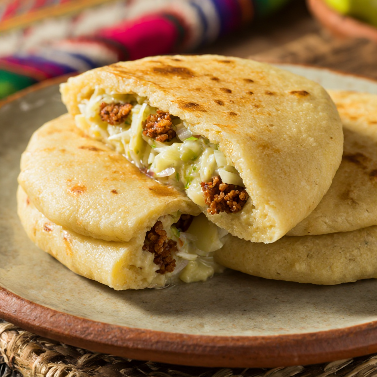 Arepa de Vigorón Nicaragüense
