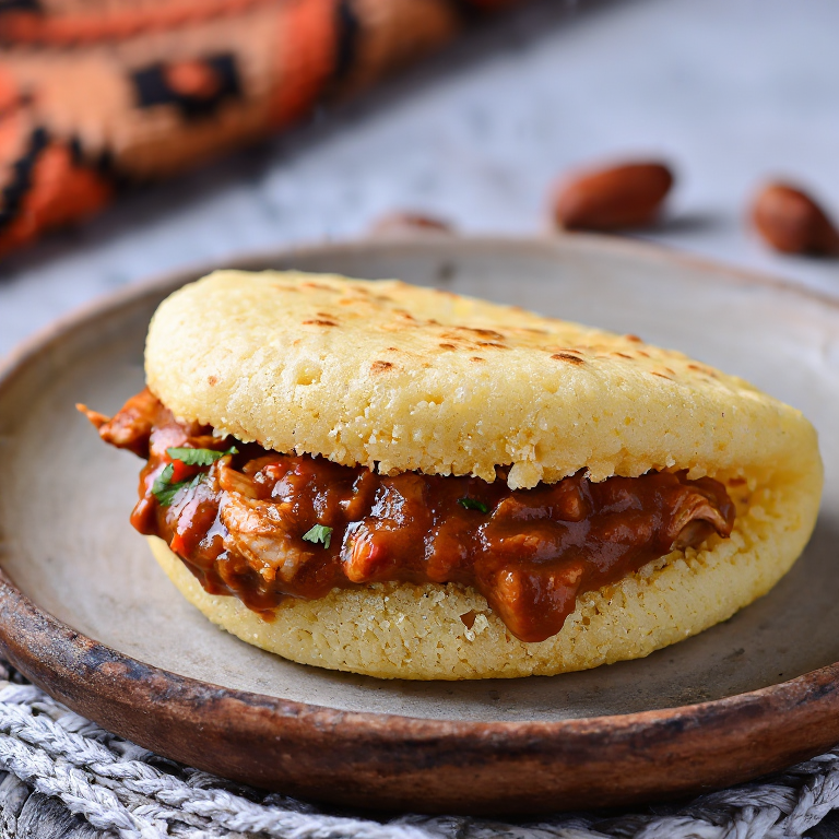 Arepa de Mafé: Fusión Nigeriana-Venezolana