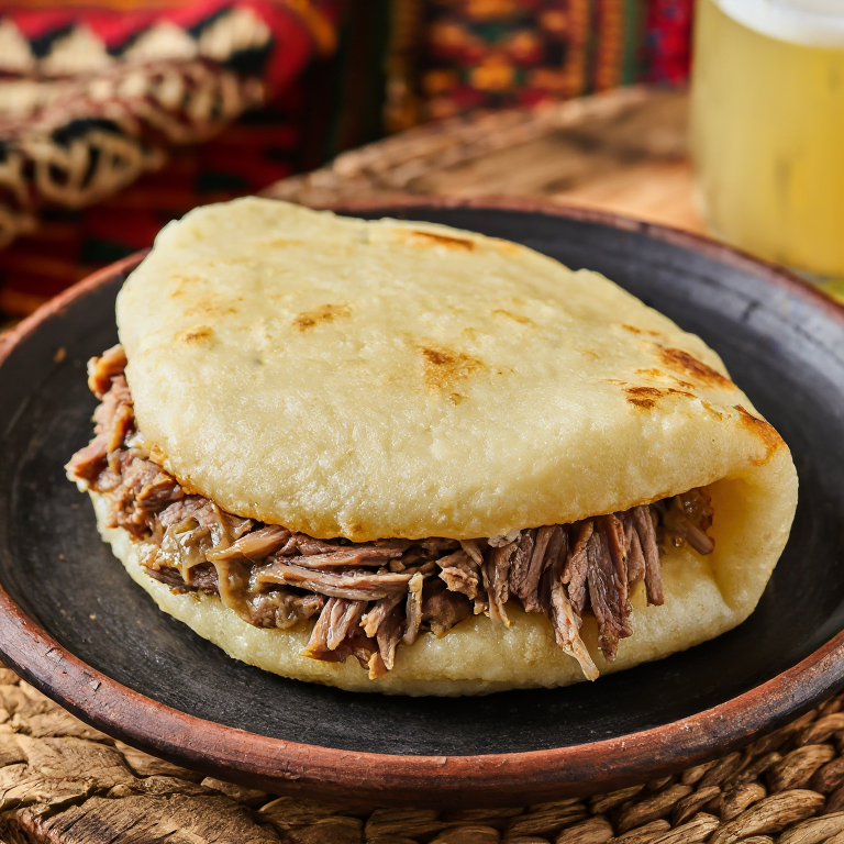 Arepa de Fårikål – Estofado Noruego de Cordero y Col