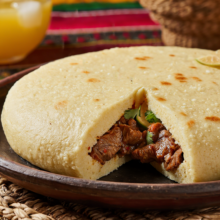 Arepa de Cordero Especiado al Estilo Omani (Shuwa)