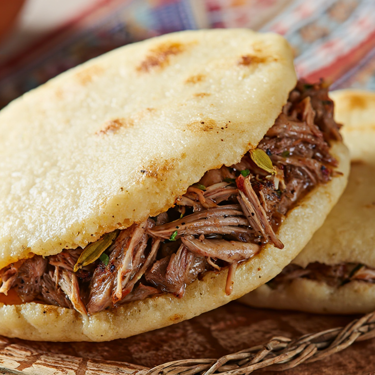 Arepa de Cordero al Estilo Omaní (Shuwa Fusion)