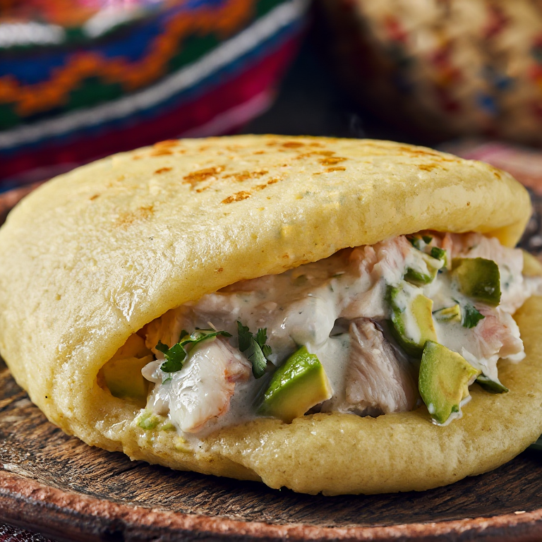 Arepa de Rondón Caribeño