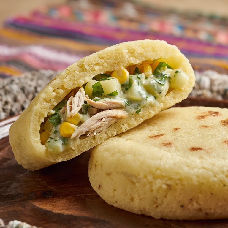 Arepa Sancocho Panameña