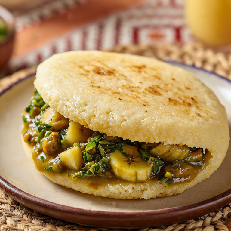 Arepa Buabidi: Sancocho de Gallina Relleno