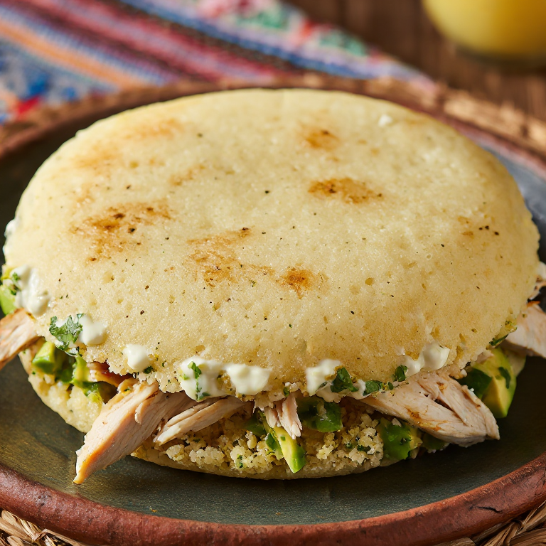 Arepa Sancocho Panameña