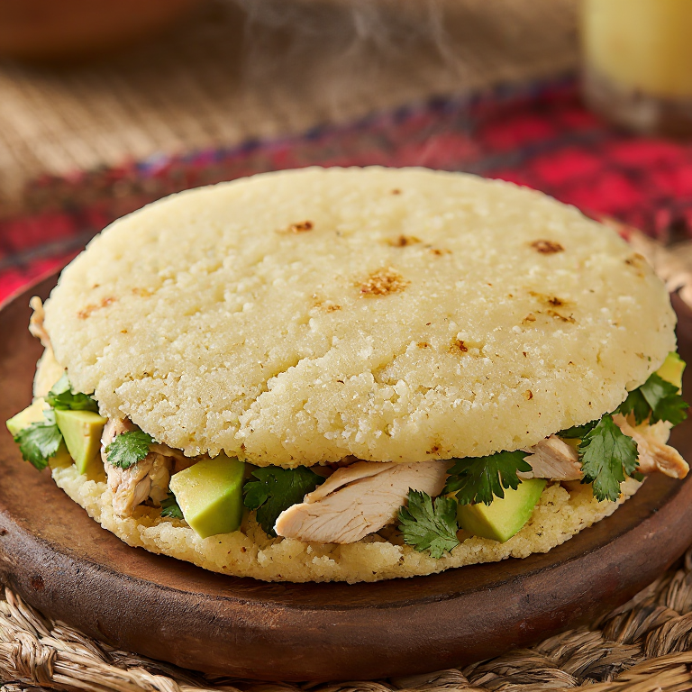 Arepa de Sancocho Panameño