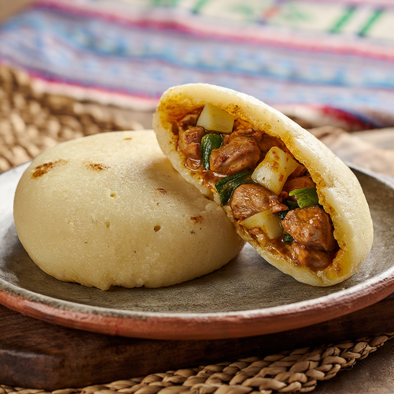 Arepa de Sancocho Panameño: Una Fusión de Sabores Caribeños