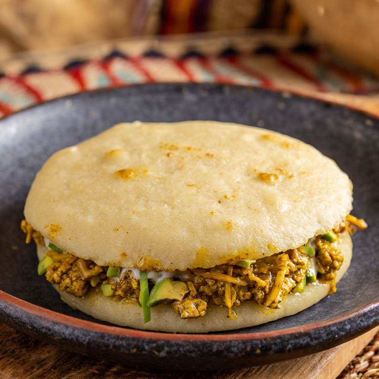 Arepa de Sancocho Panameño