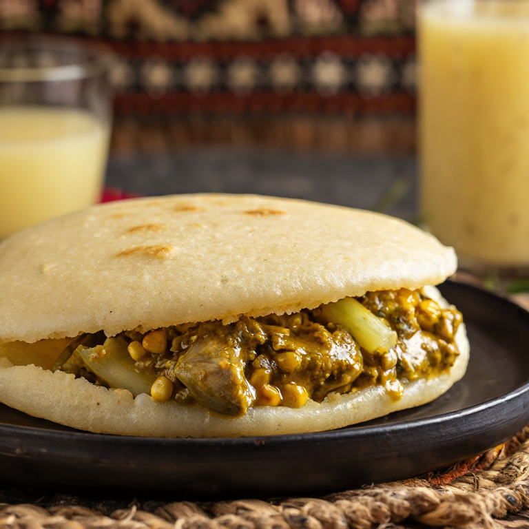 Arepa Sancocho Chiricana