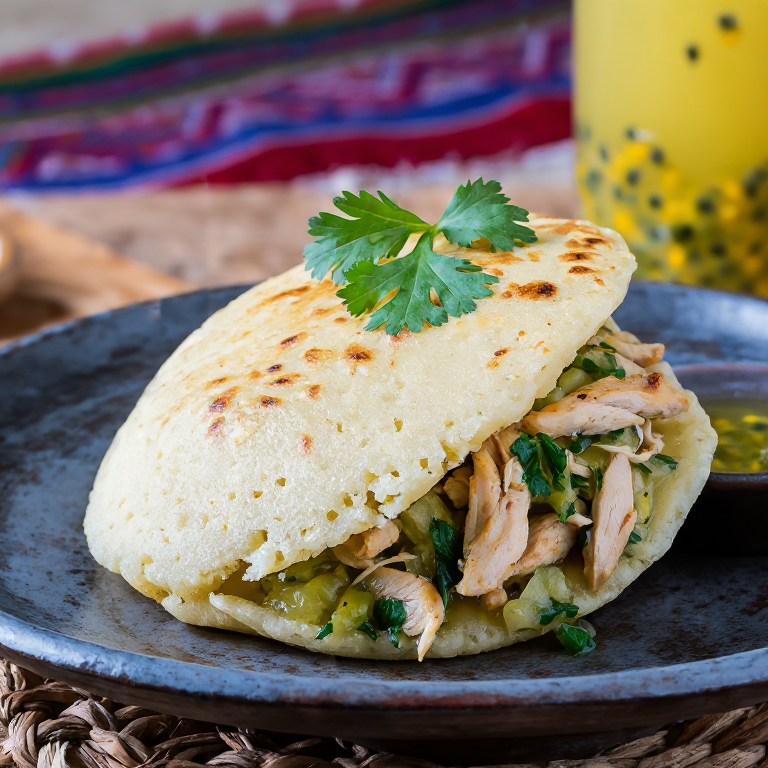 Arepa Sancocho Panameño