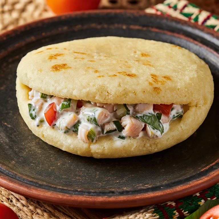 Arepa Kokoda: Fusión Venezolano-Papú