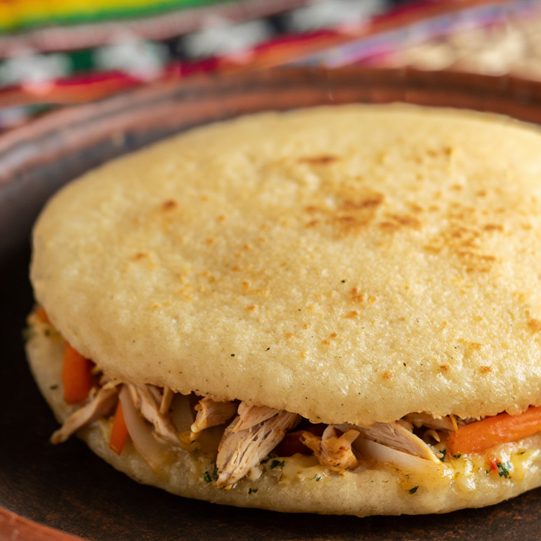 Arepa de bori bori: Sabor paraguayo en un bocado