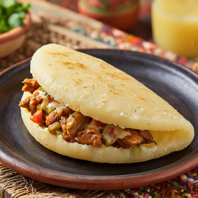 Arepa de Bori-Bori: Fusión Paraguaya