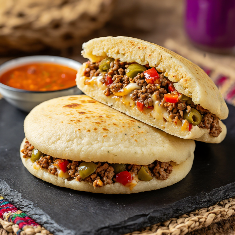 Arepa de Rocoto Relleno al Estilo Abancay