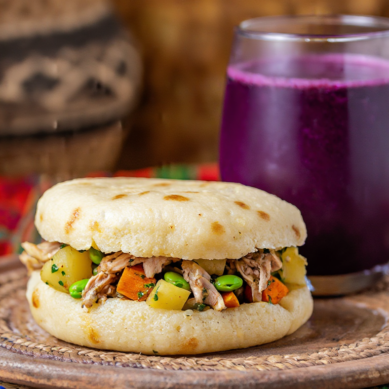 Arepa de Pachamanca Andahuaylina