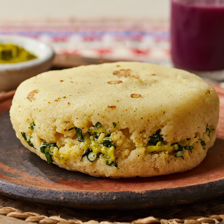 Arepa de Quinua y Queso Cajamarca
