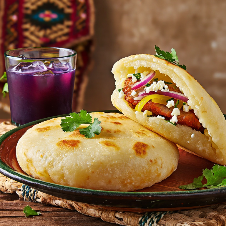 Arepa de Trucha Frita al Estilo Tarma