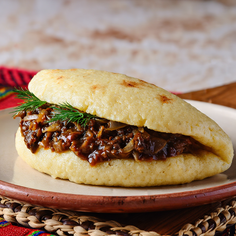 Arepa de Bigos (Estofado Polaco)