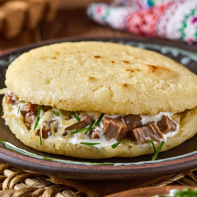 Arepa de Bigos (Estofado Polaco)