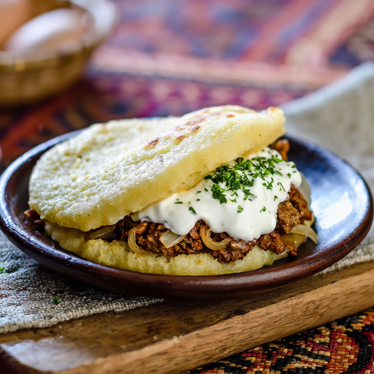 Arepa Poznańska: La Fusión de la Arepa con el Pyzy Polaco