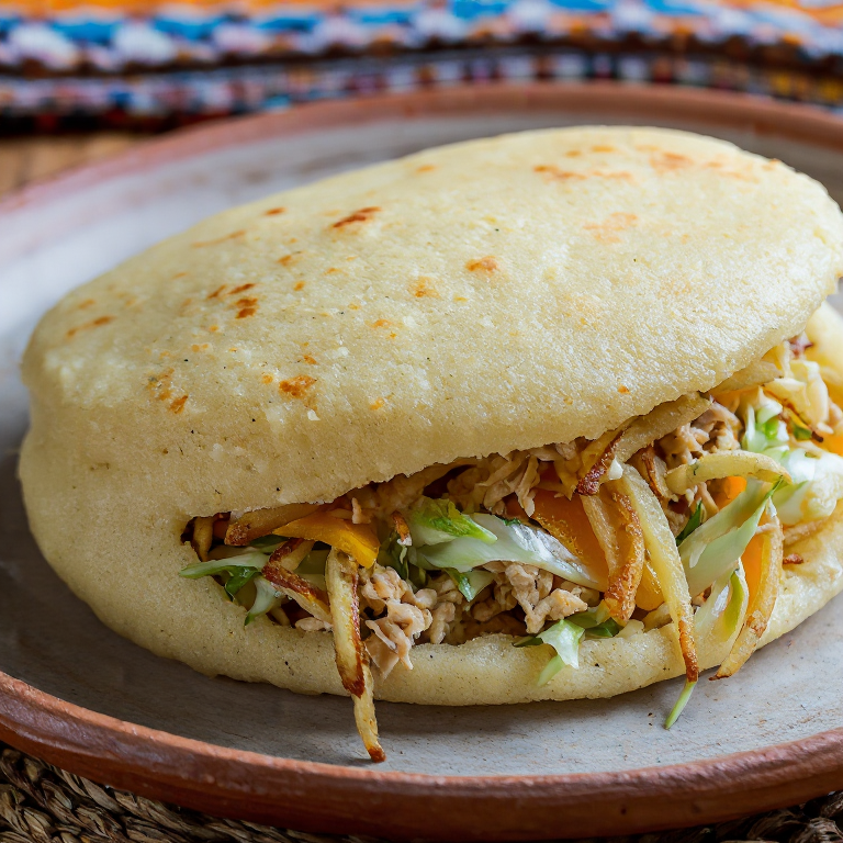 Arepa de Bacalhau à Brás
